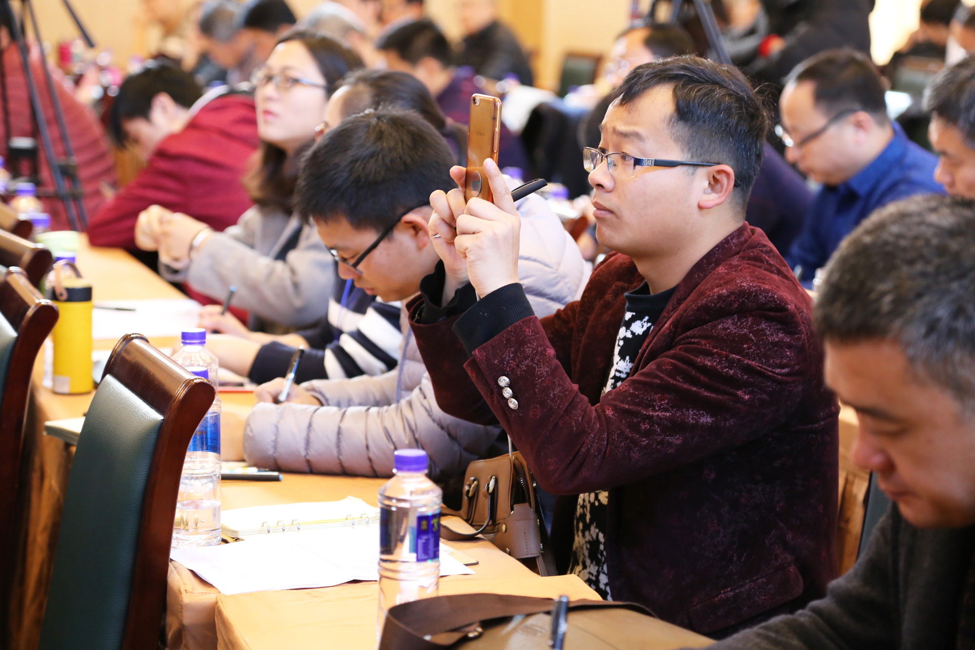 三天学习，现场始终是人员满满，没有开溜的，呵呵。