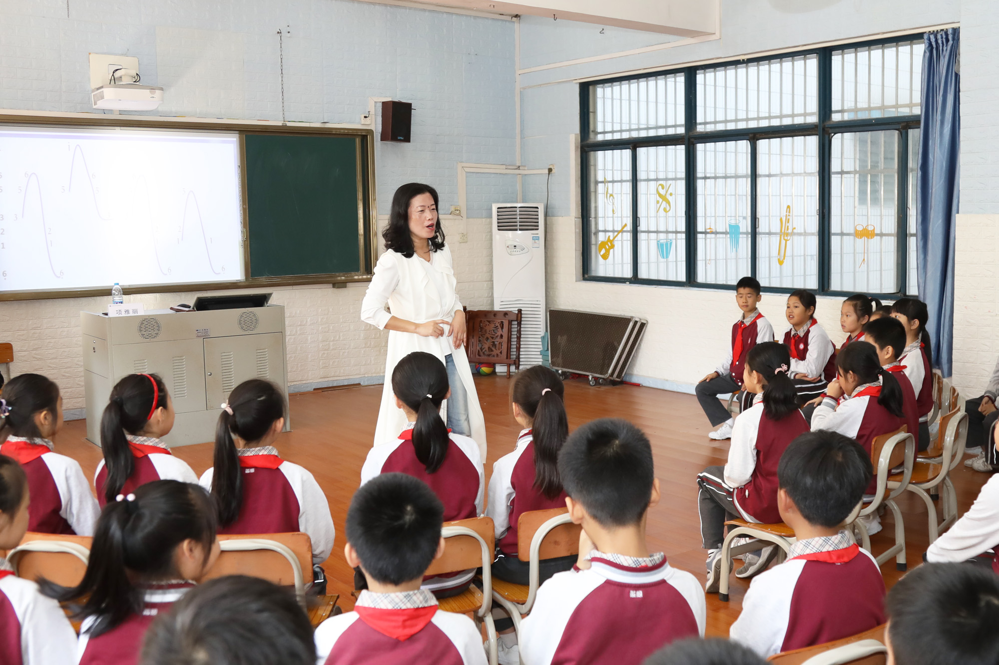 小学分会场：在珠海拱北小学分会场，研究院专家徐长青，郭昶、陈冠夫，赵刚、项雅丽、徐杰等正高级、特级教师各自为参会学员带来精彩的示范课，并与参会学员展开基于本节课例的深度研讨，而后作了基于课深度学习的课堂建设的专题讲座。受到学员们高度好评。